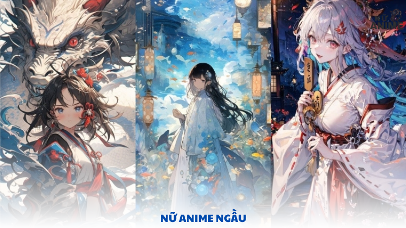 nữ anime ngầu